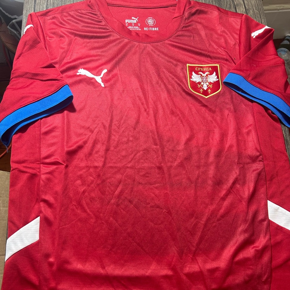 Puma SERBIA National Team World Cup JERSEY Men's Sz M,L,XL,2XL New with tags